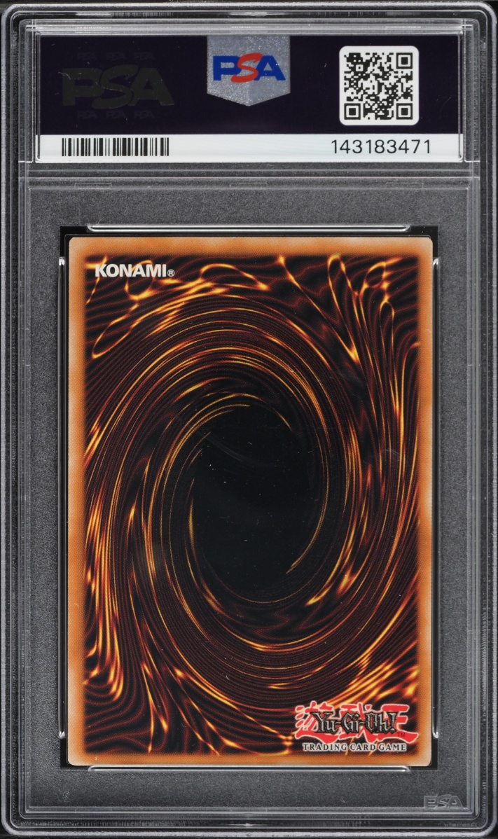 2007 Yu-Gi-Oh! Tactical Evolution Ghost Rare Incorrect Art Rainbow Dragon #TAEV-EN006 PSA 8