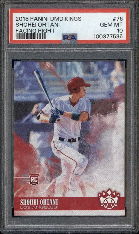 2018 Panini Diamond Kings Facing Right #76 Shohei Ohtani RC