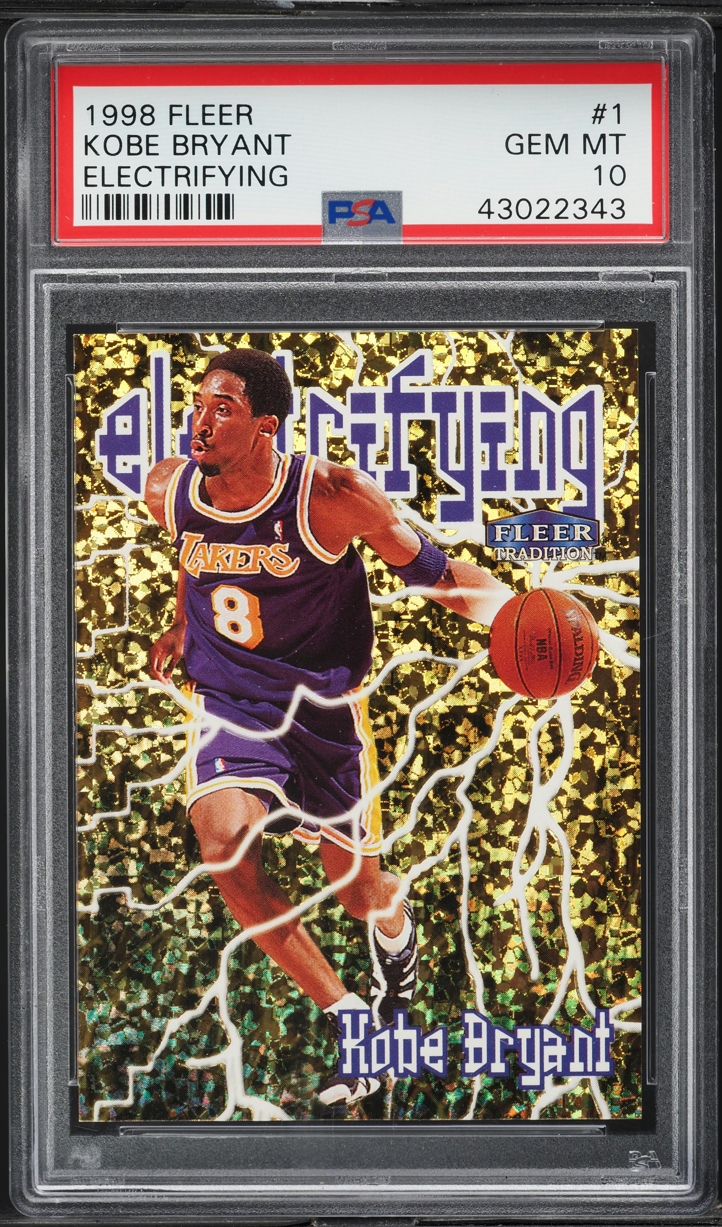 その他 1998 Fleer Electrifying Kobe Bryant #1 Kobe Bryant 1998 Fleer #1E Electrifying Price Guide - Sports