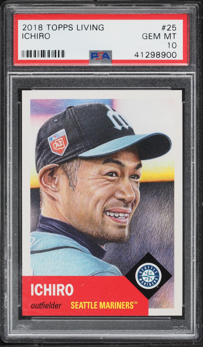 2018 Topps Living Ichiro Suzuki #25 PSA 10 GEM MINT
