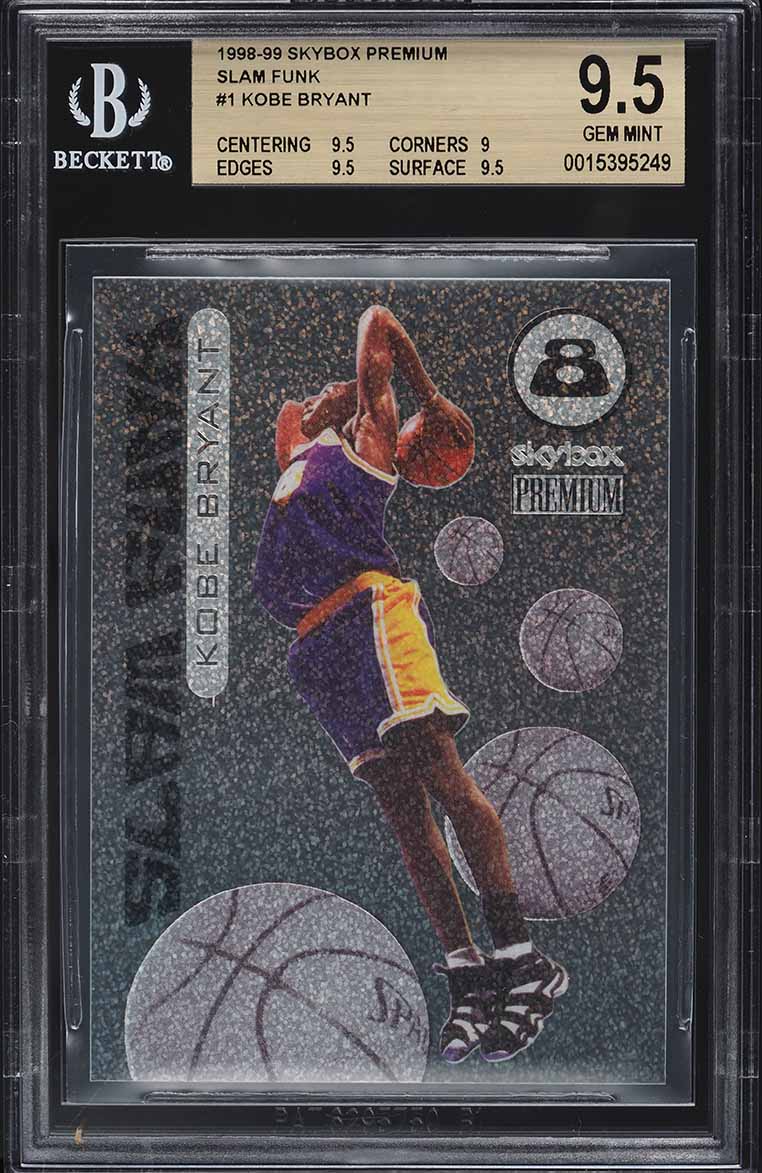 1997 Skybox Premium Golden Touch Die-Cut Kobe Bryant #GT3 BGS 7.5
