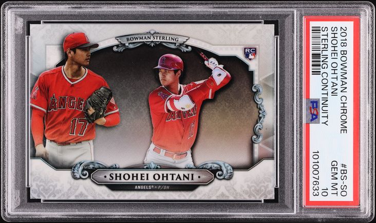 スポーツ選手 2018 Shohei Ohtani Topps Chrome PSA WBC Amazon.com: PSA 10 2018 SHOHEI OHTANI TOPPS CHROME ROOKIE CARD