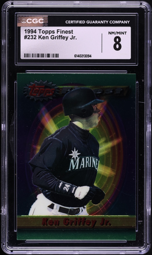 1994 Finest Ken Griffey Jr. #232 CGC 8 NM-MT