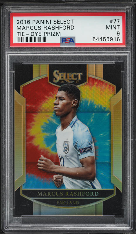 2020 Panini Prizm Premier League Signatures Silver Marcus Rashford