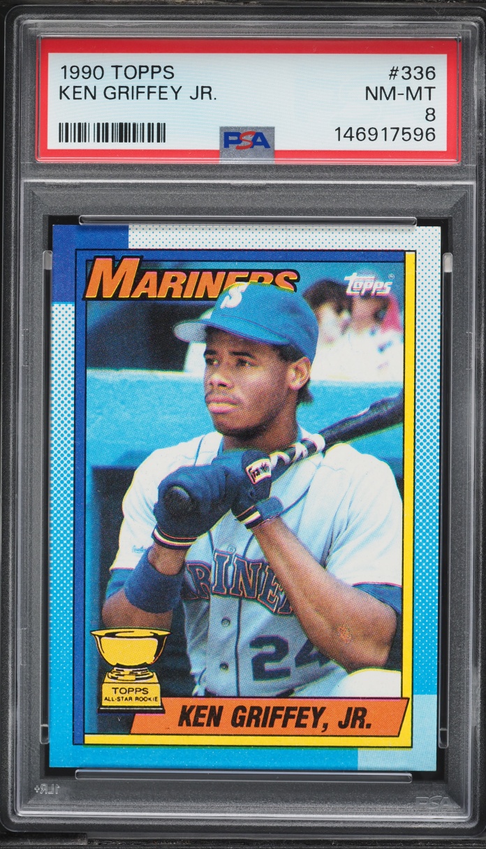 1990 Topps Ken Griffey Jr. #336 PSA 8 NM-MT