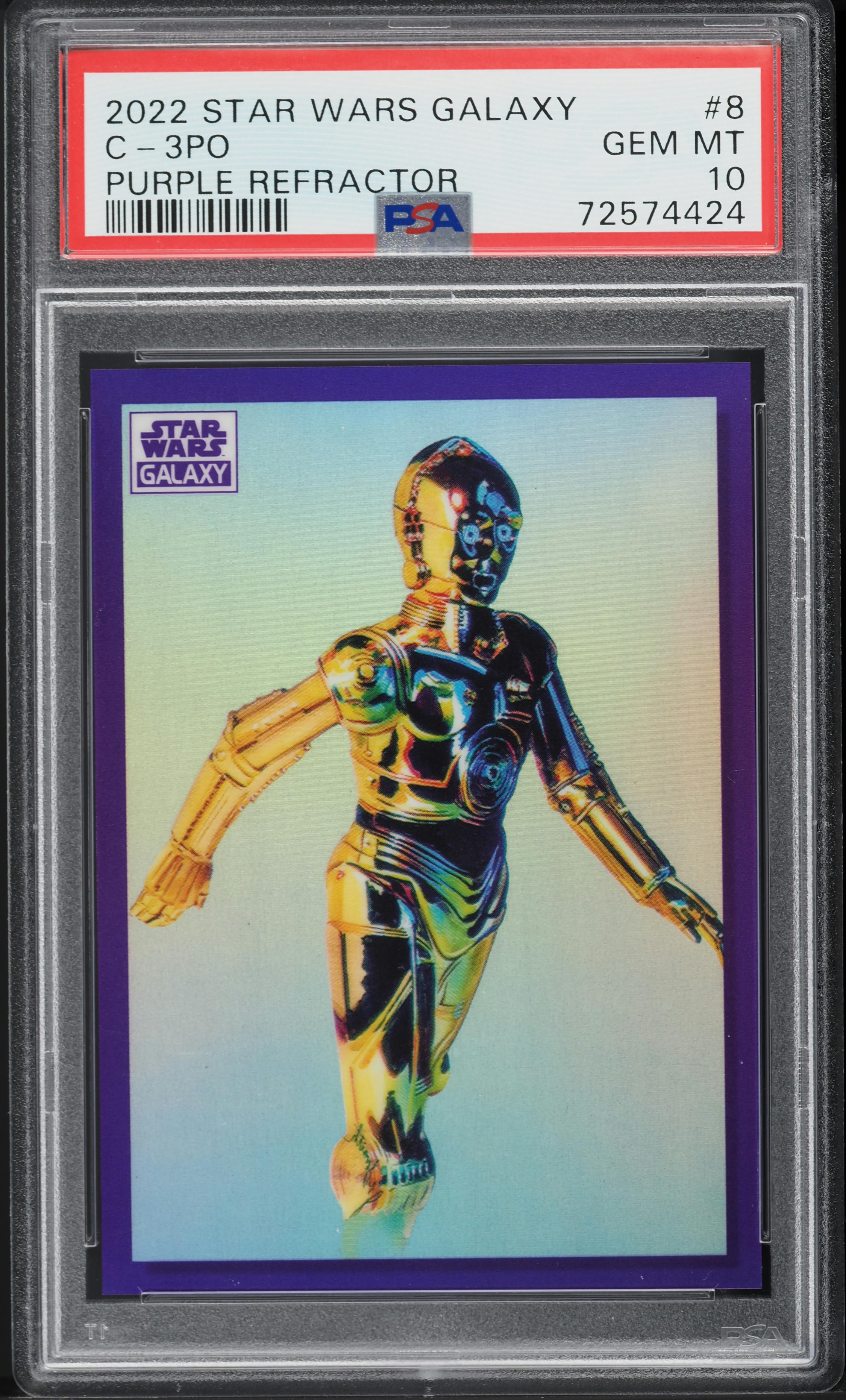 Topps - 175枚限定 Star Wars Galaxy Chrome #70 2024 Topps Chrome Galaxy Star Wars #70 The Destiny Of A Jedi