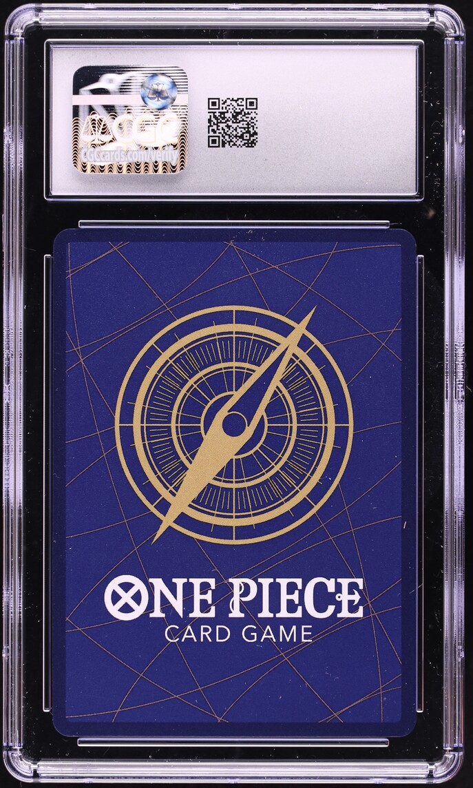 2025 One Piece Japanese Fist Of Divine Speed 3rd Silver Monkey D. Luffy #OP05-119 CGC 9.5 MINT+