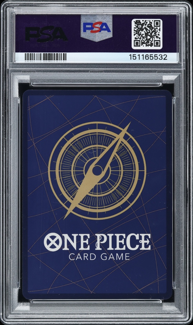 2026 One Piece The Azure Sea's Seven Manga Art Dracule Mihawk #OP14-119 PSA 10 GEM MINT