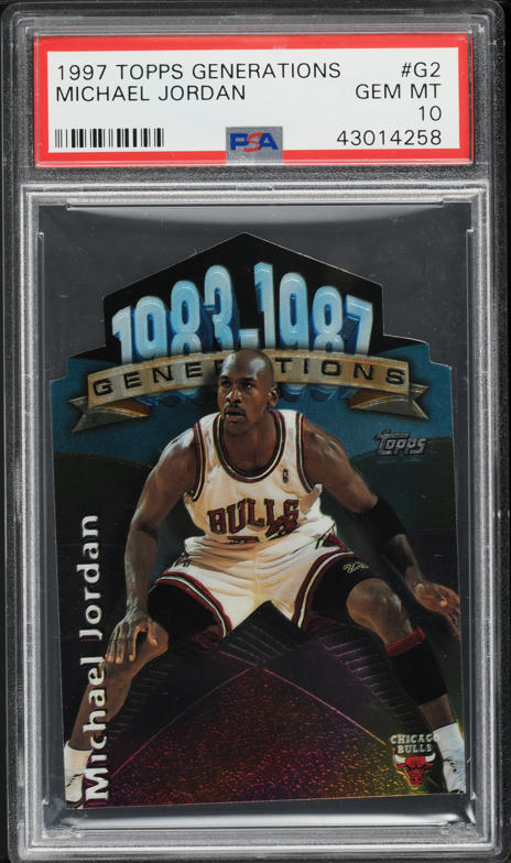 1997 Ultra Star Power Supreme Michael Jordan #SPS1 BGS 9.5