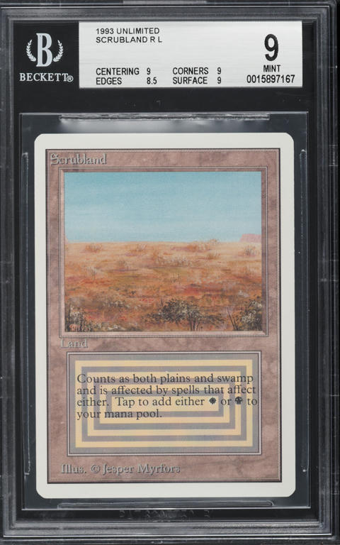 ancestralページ！ 1993 Magic The Gathering MTG Unlimited Ancestral Recall BGS