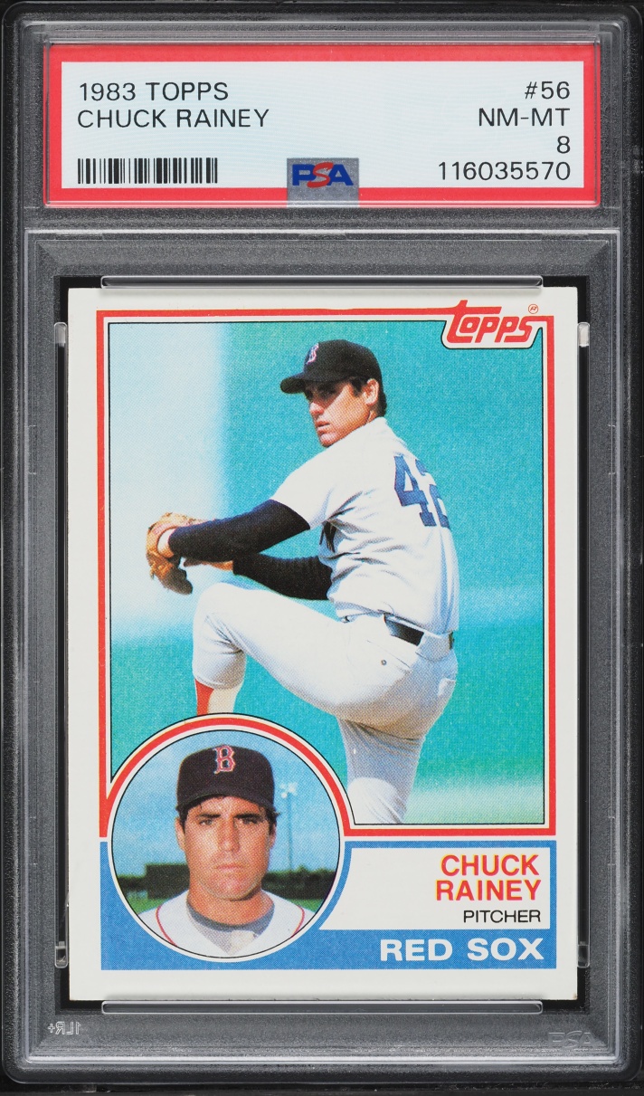 1983 Topps Chuck Rainey #56 PSA 8 NM-MT