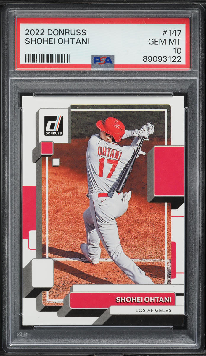 2022 Donruss Shohei Ohtani #147 PSA 10 GEM MINT