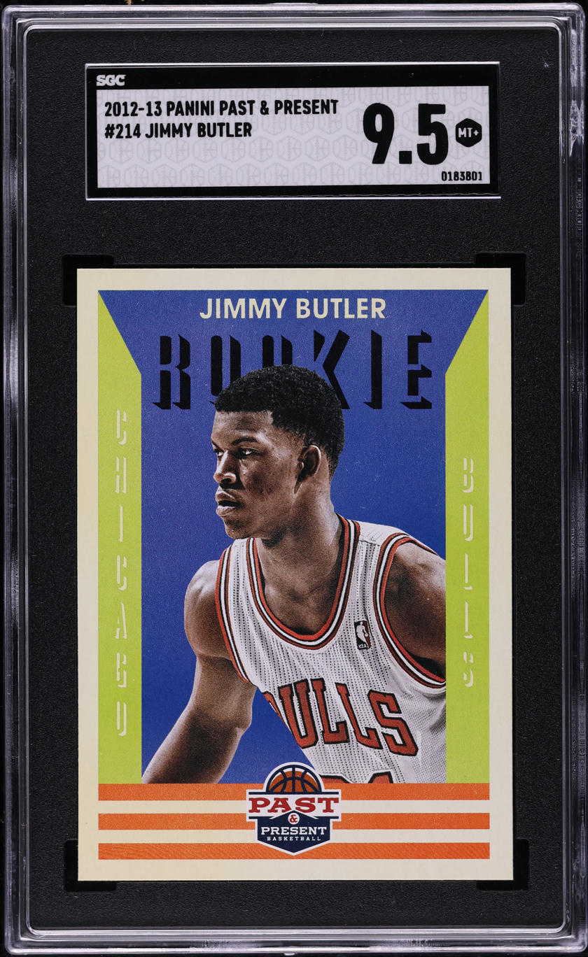 2012 Panini Past & Present Jimmy Butler ROOKIE #214 SGC 9.5 MINT+