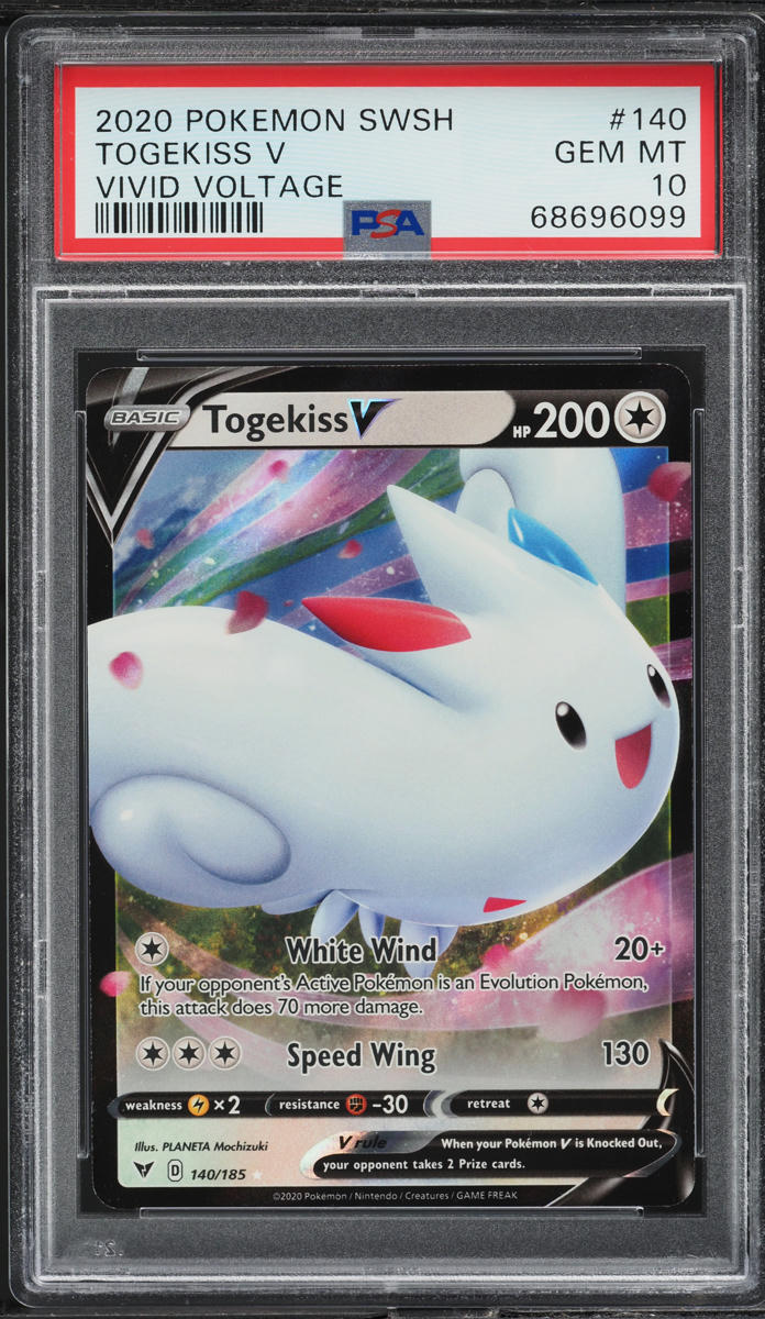 Togekiss V - 140/185 - Ultra Raro - Set Pokemon Vivid Voltage - Carta Singola NM/M