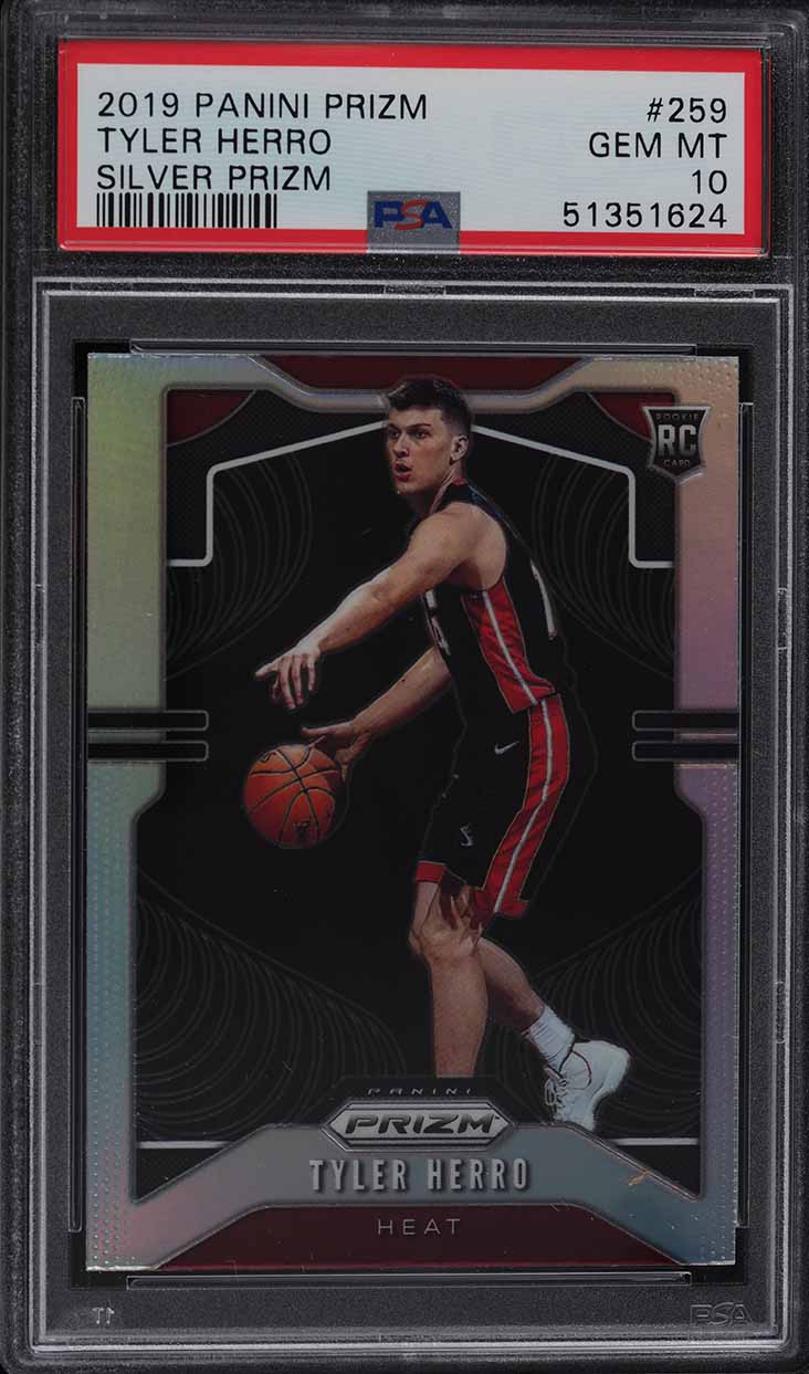 2019 Select Courtside Gold Prizm Tyler Herro ROOKIE /10 #267