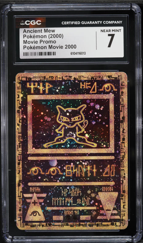2000 Pokemon Movie Promo Ancient Mew CGC 8.5 NM-MT+ on Fanatics