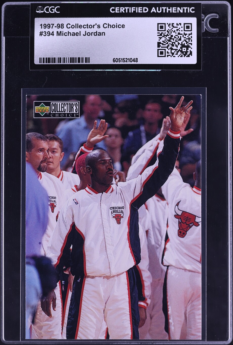 1997 Collector's Choice Michael Jordan #394 CGC AUTH