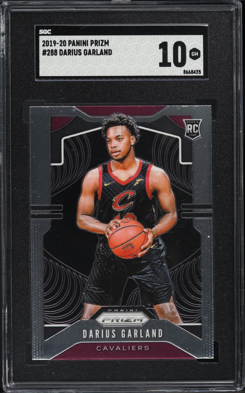 2019 Panini Prizm Darius Garland ROOKIE #288 SGC 10 GEM MINT