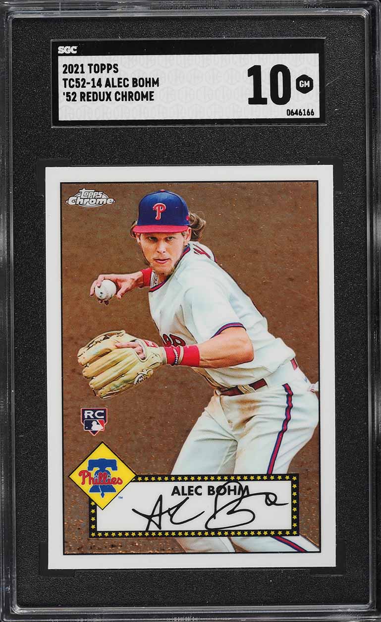 2019 Bowman Alec Bohm Auto Gold 10枚限定　SP 2019 Bowman Alec Bohm Auto Gold 10枚限定SP