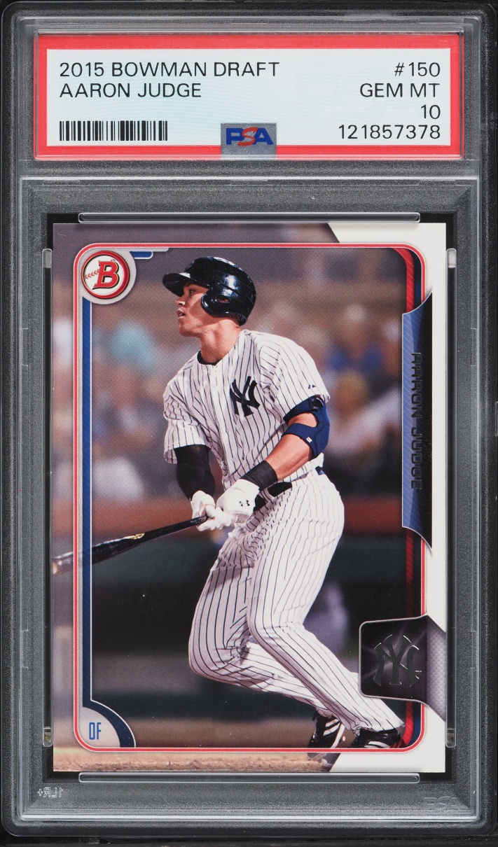 2015 Bowman Draft Aaron Judge PROSPECT #150 PSA 10 GEM MINT