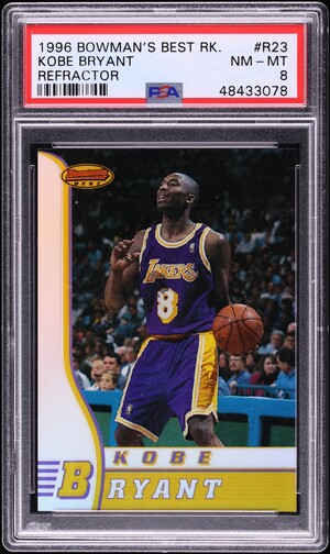 1999 Bowman's Best Refractor Kobe Bryant /400 #95 BGS 9 MINT