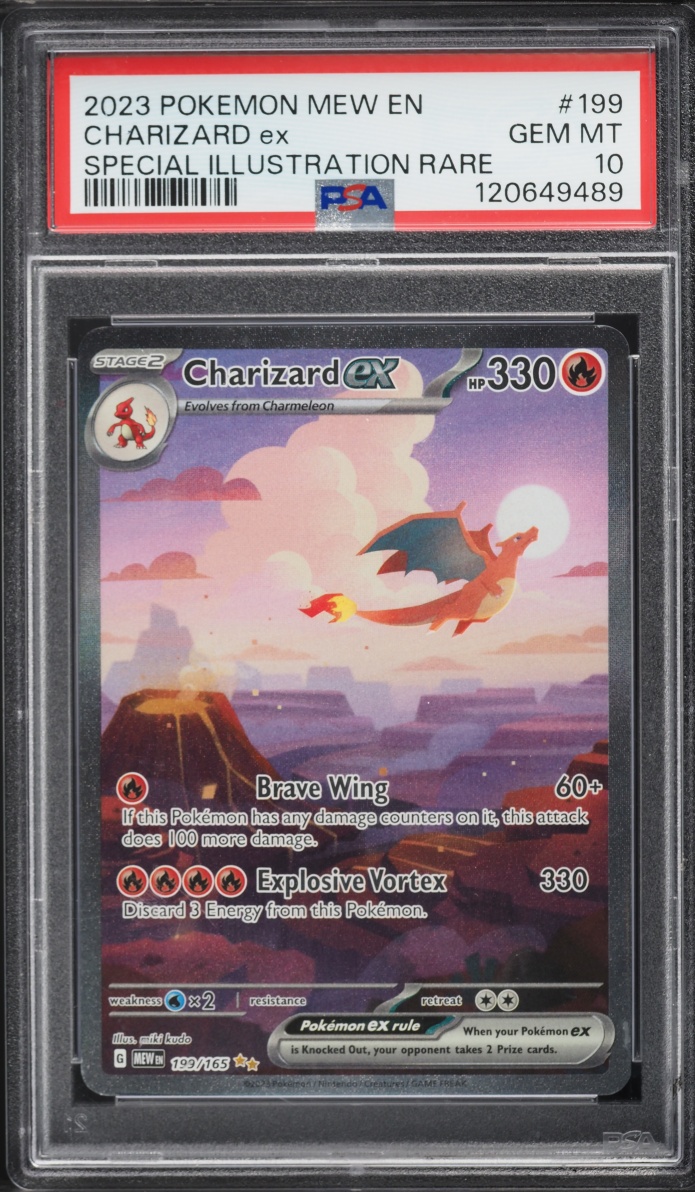 2023 Pokemon Scarlet & Violet 151 SIR Charizard EX #199 PSA 10 GEM MINT