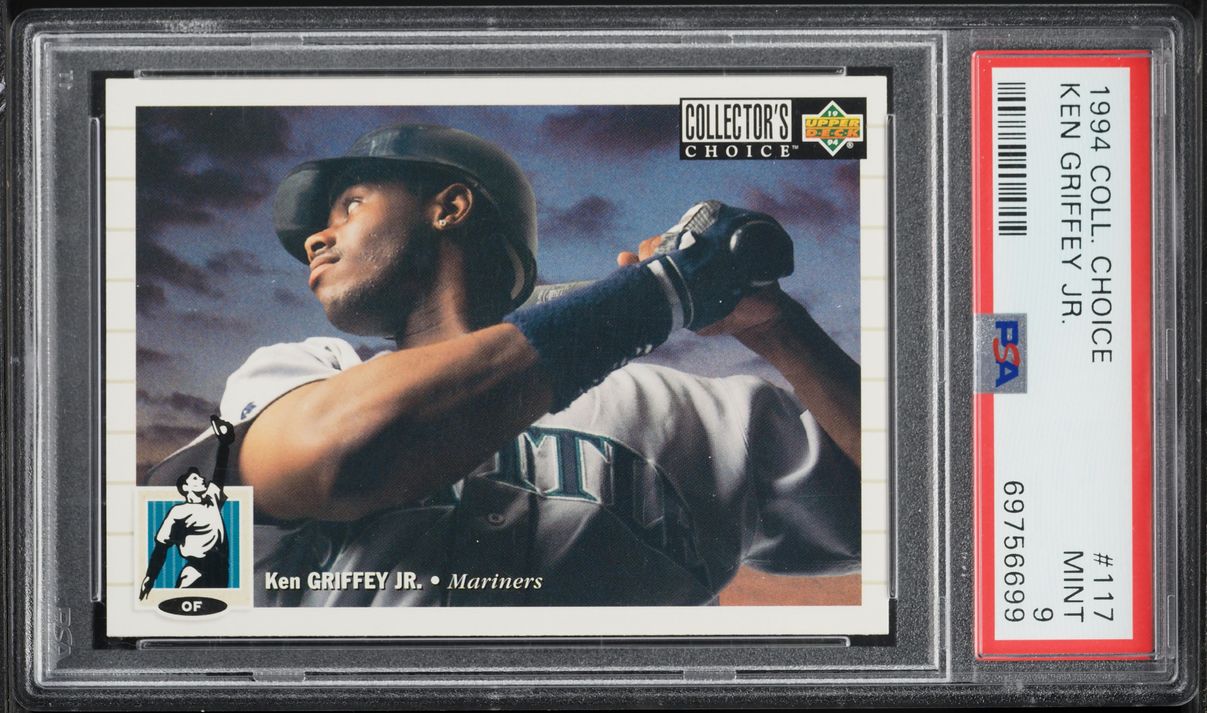 1994 Collector's Choice Ken Griffey Jr. #117 PSA 9 MINT