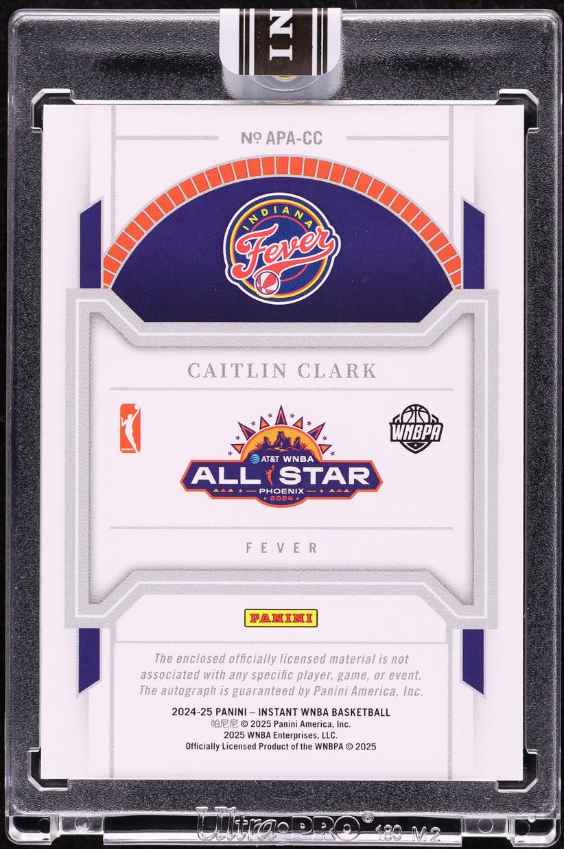 2024 Panini Royalty National Treasures Green Caitlin Clark ROOKIE PATCH AUTO 1/5