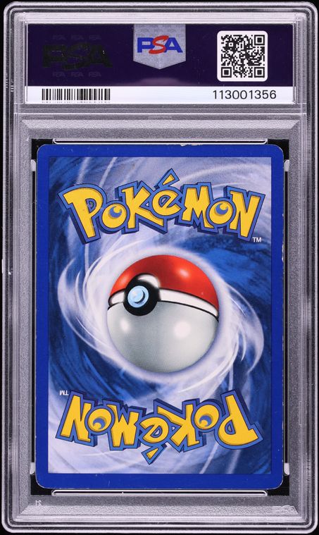 1999 Pokemon Base Set Shadowless Holo Hitmonchan #7 PSA 6 EXMT