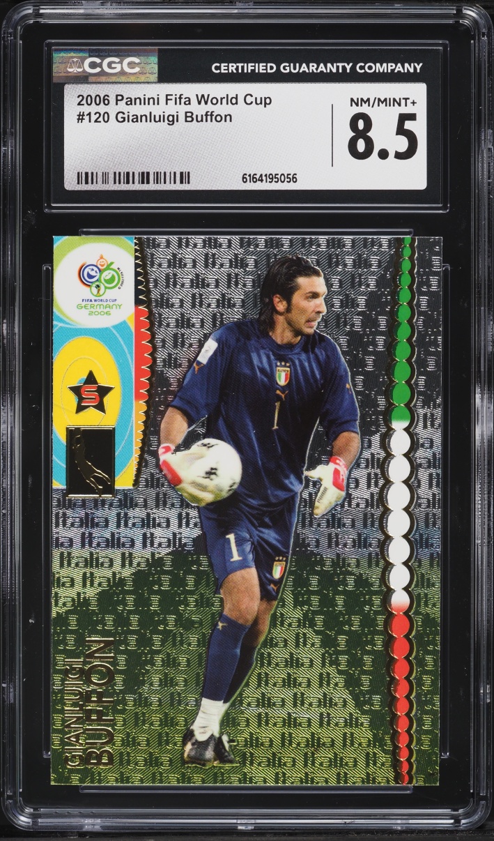 2006 Panini FIFA World Cup Gianluigi Buffon #120 CGC 8.5 NM-MT+