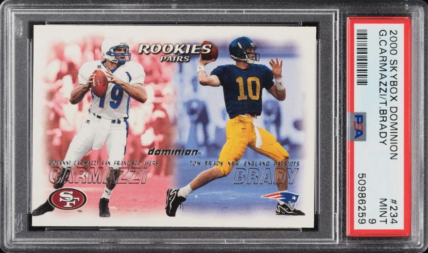 その他 NFL tom brady dominion rookiecard!!!!!! Auction Prices Realized Football Cards 2000 SKYBOX DOMINION