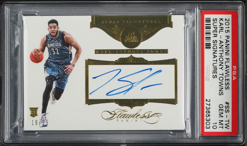 panini FLAWLESS Karl-Anthony Towns 良部 panini FLAWLESS Karl-Anthony Towns 良部 panini FLAWLESS Karl