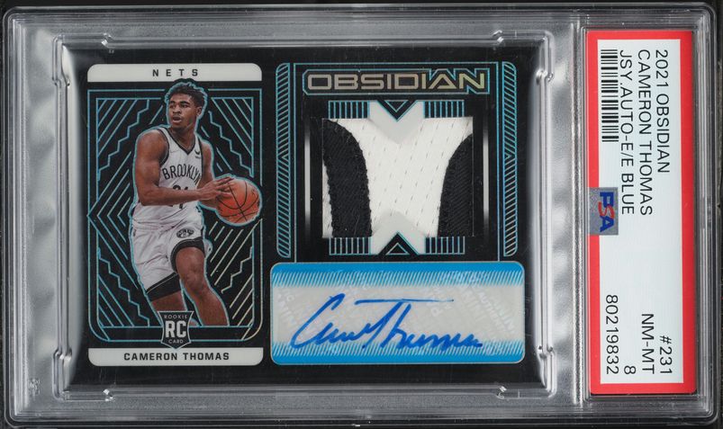 2021 Panini Origins Red Cameron Thomas ROOKIE AUTO DNA 10 /99 #RA