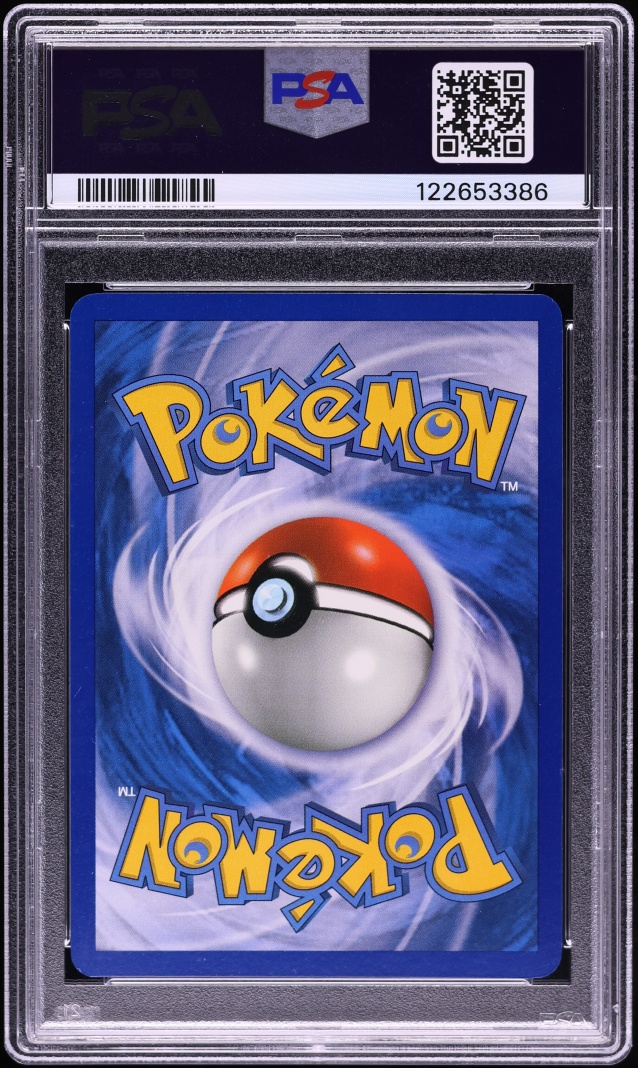 2012 Pokemon Black & White Promo Dark Explorers Cracked Ice Holo Luxio #BW34 PSA 9 MINT