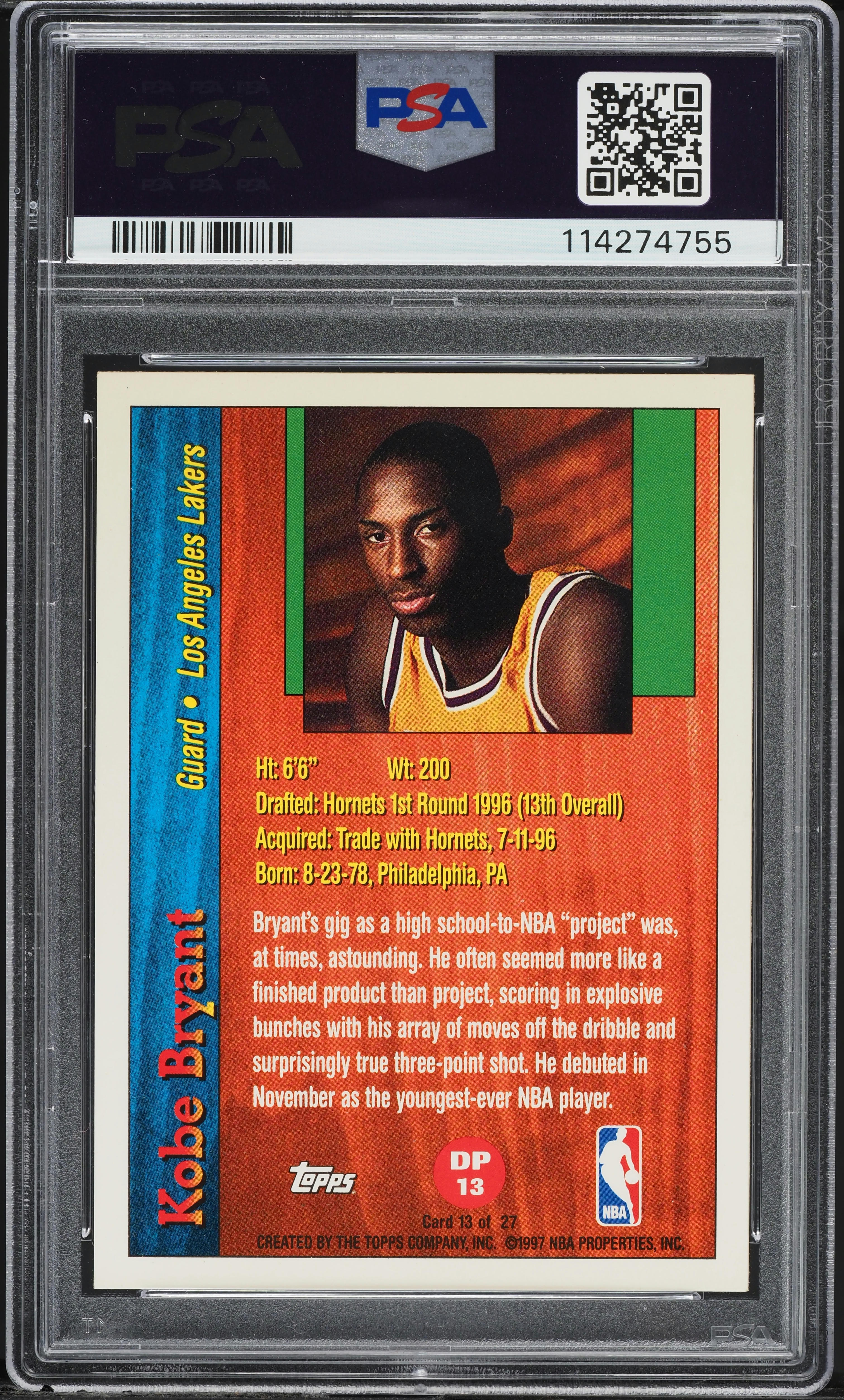 その他 1996-97 Topps Draft Redemption KOBE s-l400.jpg