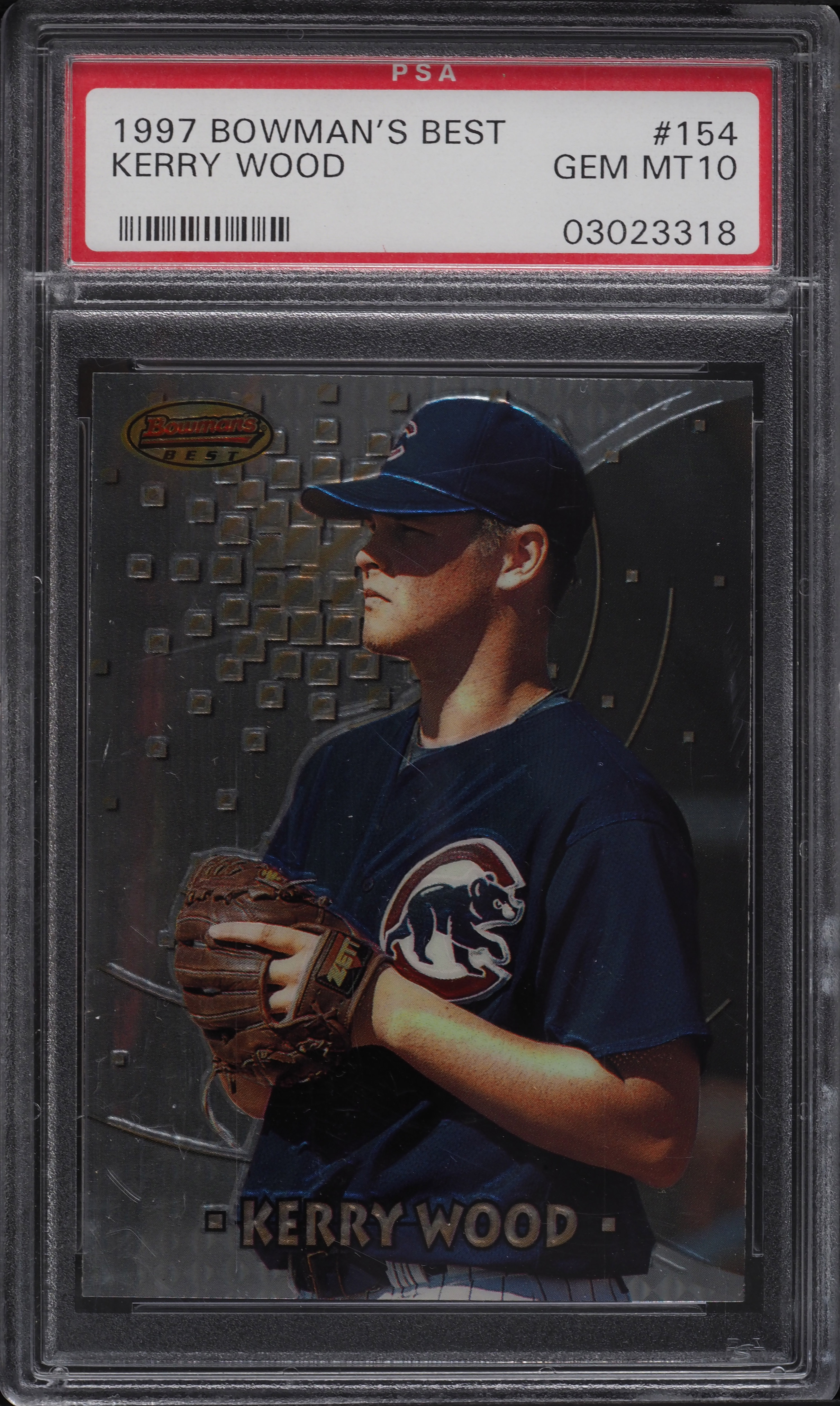 Kerry.G PSA9 63枚 1997 Bowman's Best Kerry Wood ROOKIE #154 PSA 10 GEM MINT on