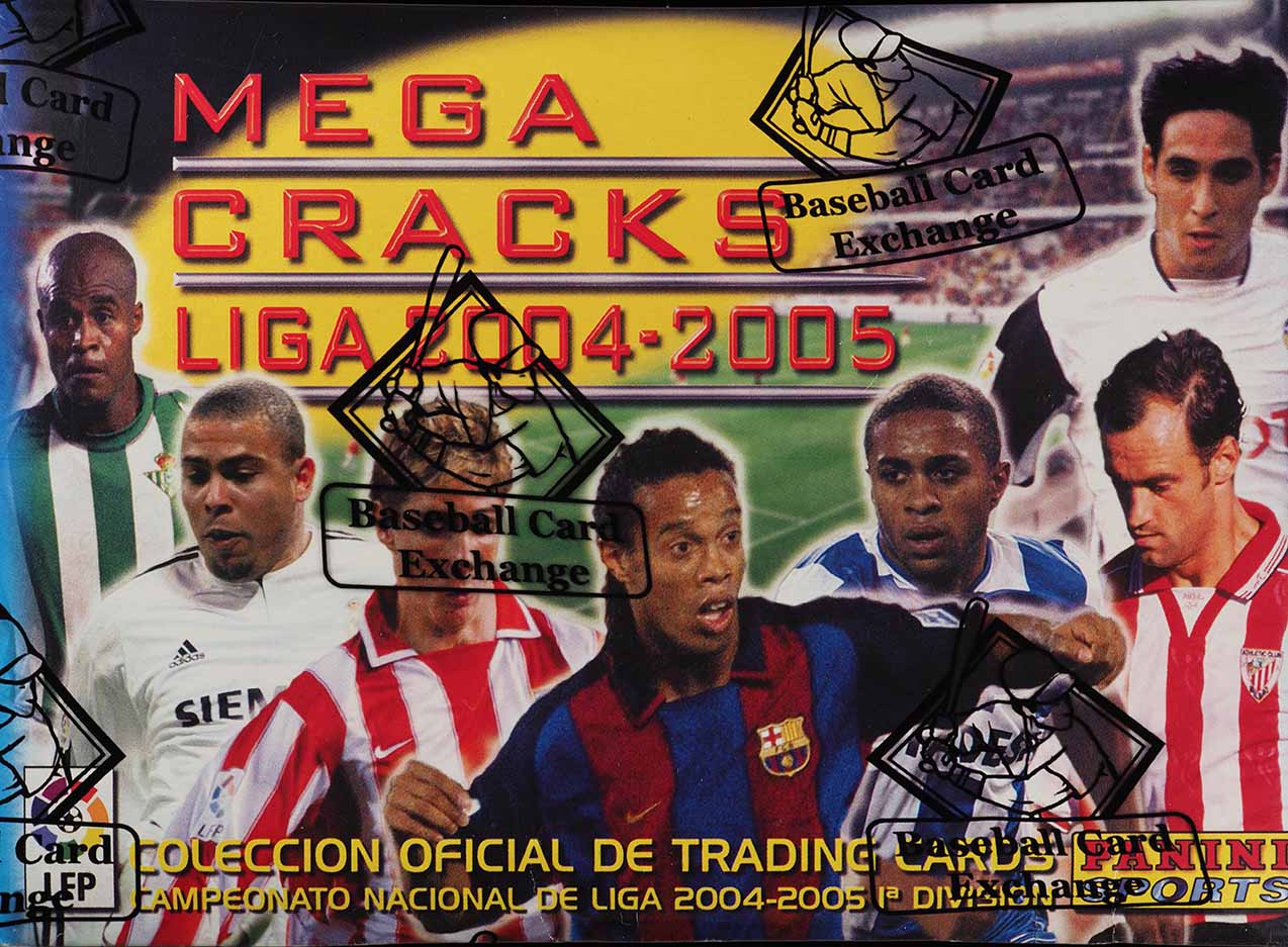2004-05 Panini Mega Cracks Third Edition Unopened Box, Messi
