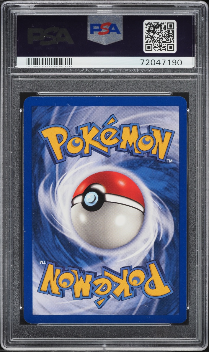 1999 Pokemon Fossil 1st Edition Dragonite #19 PSA 8 NM-MT