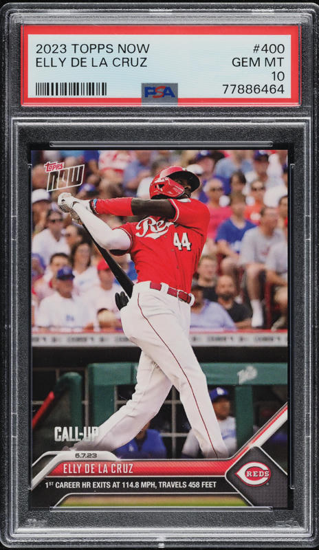 2024 Topps Now Elly De La Cruz ROOKIE #68 PSA 10 GEM MINT on