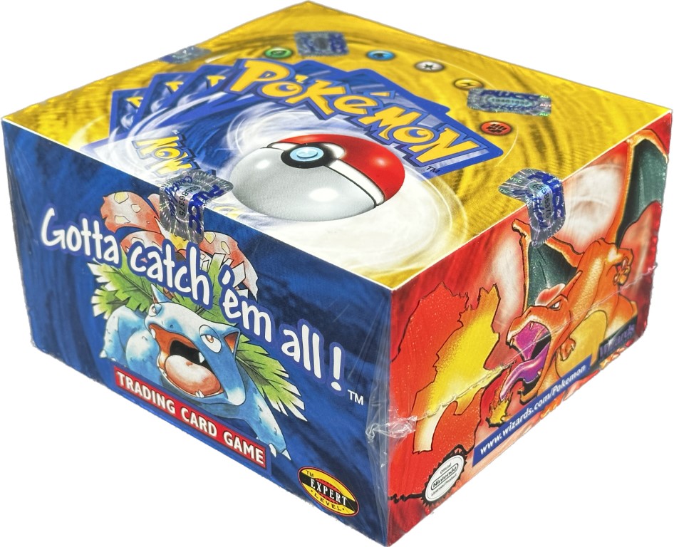 1999 Pokemon Base Set Green Wings Charizard Booster Box on Fanatics Collect