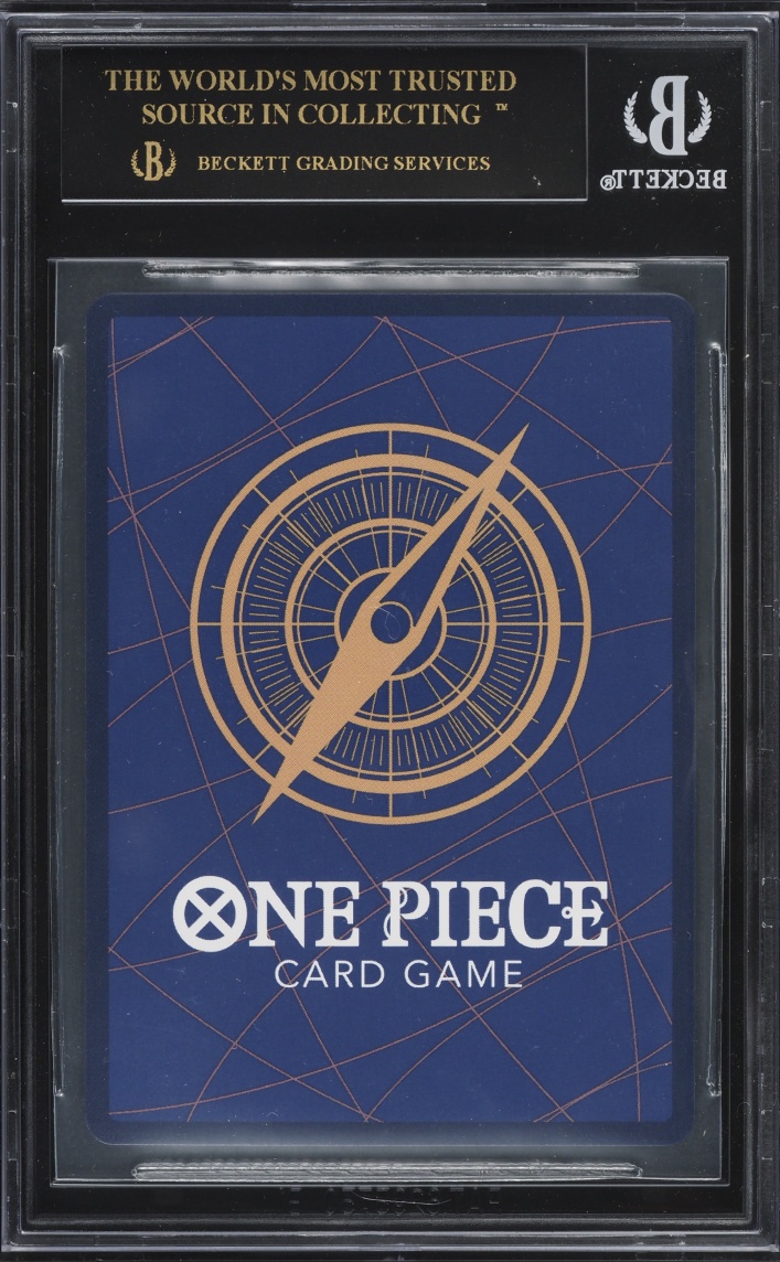 2022 One Piece Japanese Premium Collection Nami #OP01-016 BGS 10 PRISTINE, BLACK LABEL