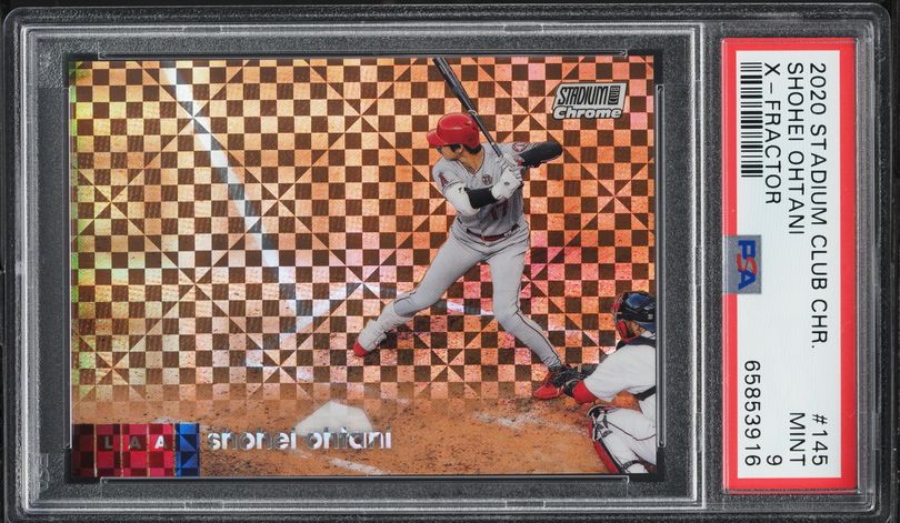 2022 Topps Chrome Xfractor Shohei Ohtani #1 PSA 10 GEM MINT