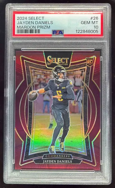 Daniel Madison 激レアデックセット 値下げ中 2024 Select Concourse Jayden Daniels ROOKIE #26 PSA 9 MINT on