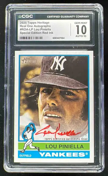 MLB アレナド Topps Heritage Real One Auto 2021 Topps Heritage Real One Red Ink Aaron Judge AUTO /72 #AJA PSA