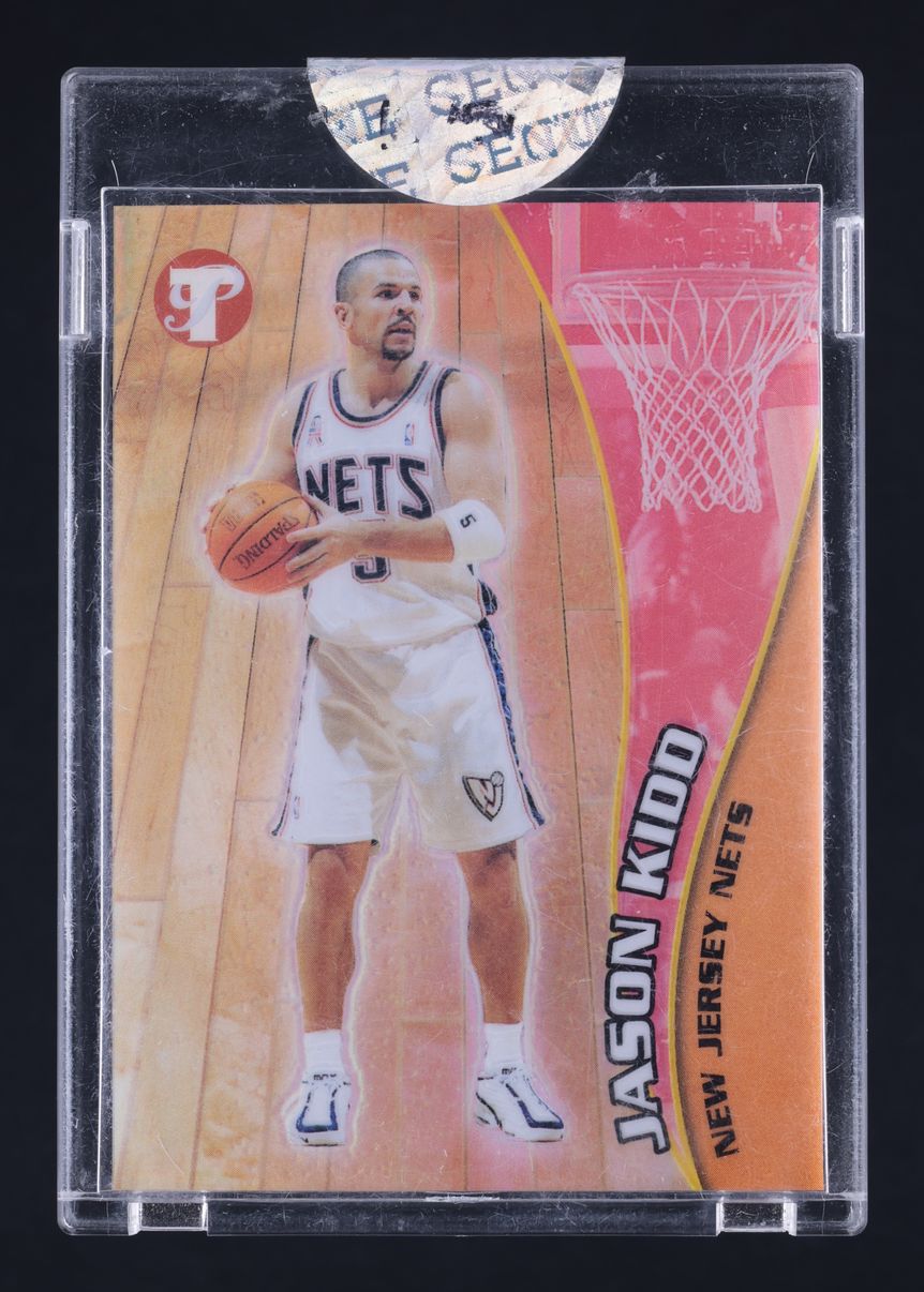 2001 Topps Pristine Refractor Jason Kidd /50 #23 MBA AUTH