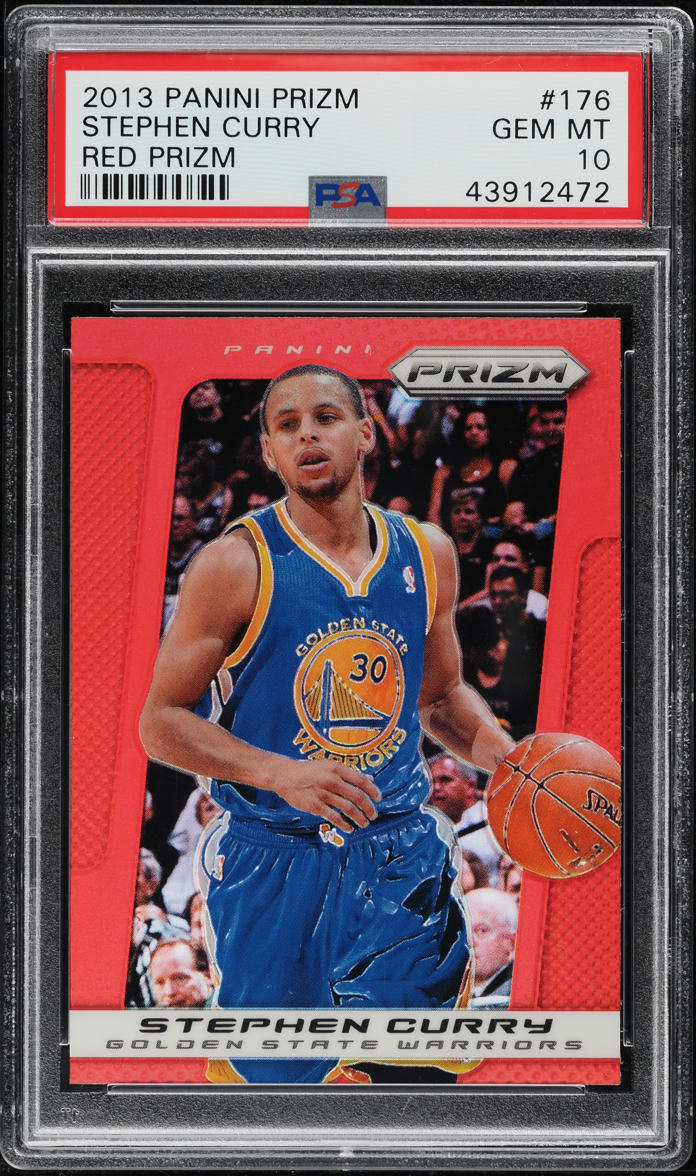 2023 Select Courtside Gold Prizm Stephen Curry /10 #256 PSA 10 GEM