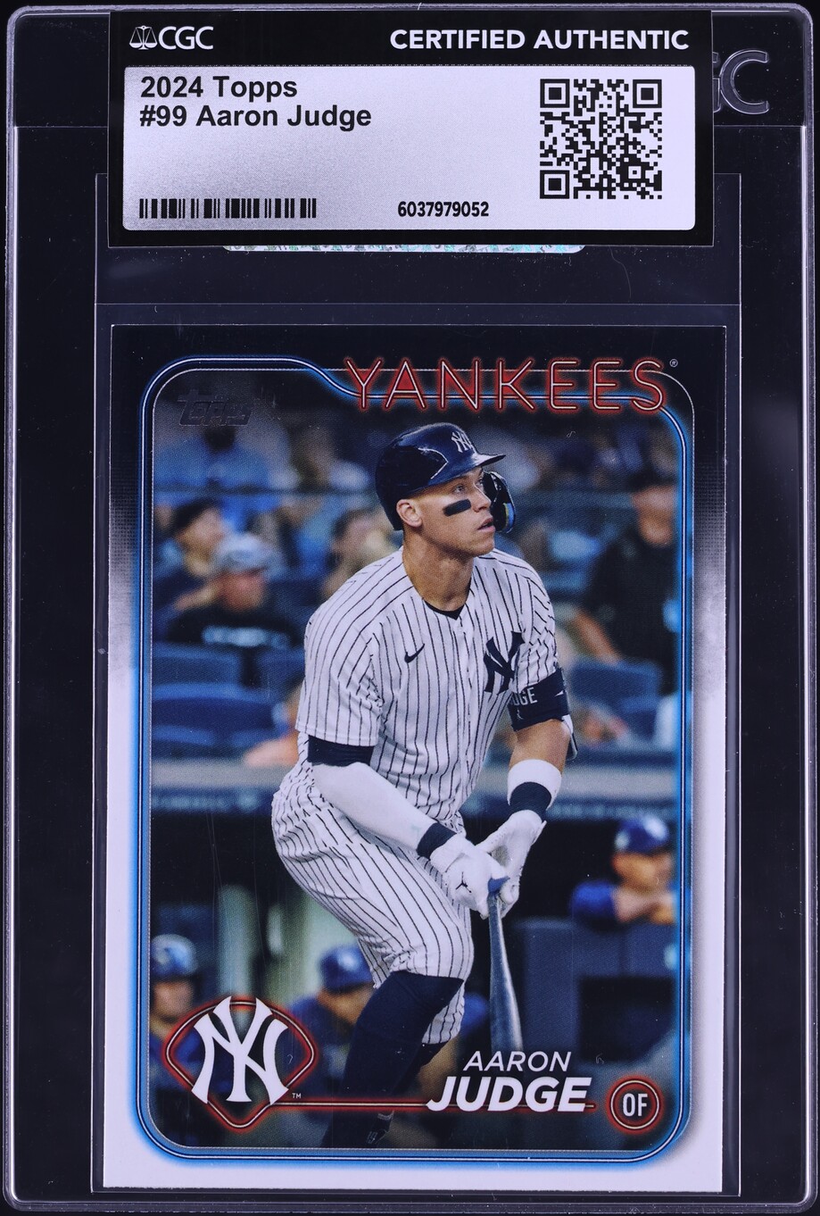 2024 Topps Aaron Judge #99 CGC AUTH