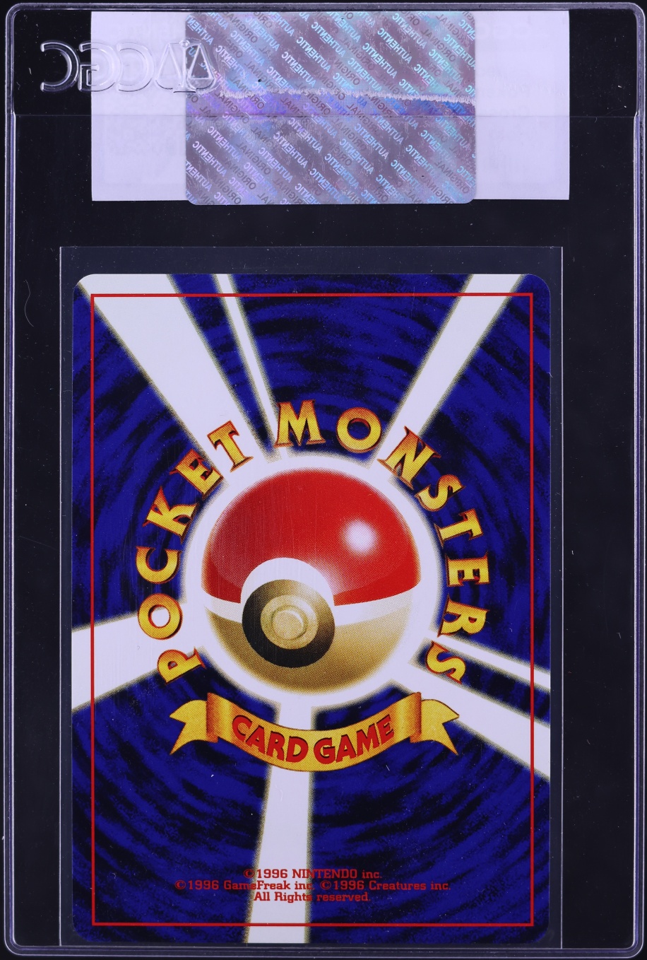 2000 Pokemon Japanese Neo 2 Holo Espeon #196 CGC AUTH
