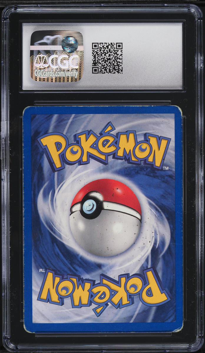 1999 Pokemon Italian Fossil 1st Edition Holo Gengar #5 CGC 3.5 VG+