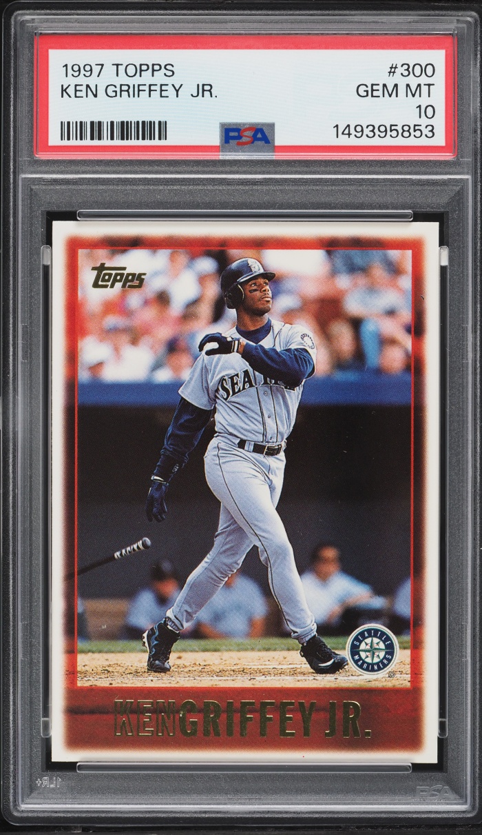 1997 Topps Ken Griffey Jr. #300 PSA 10 GEM MINT